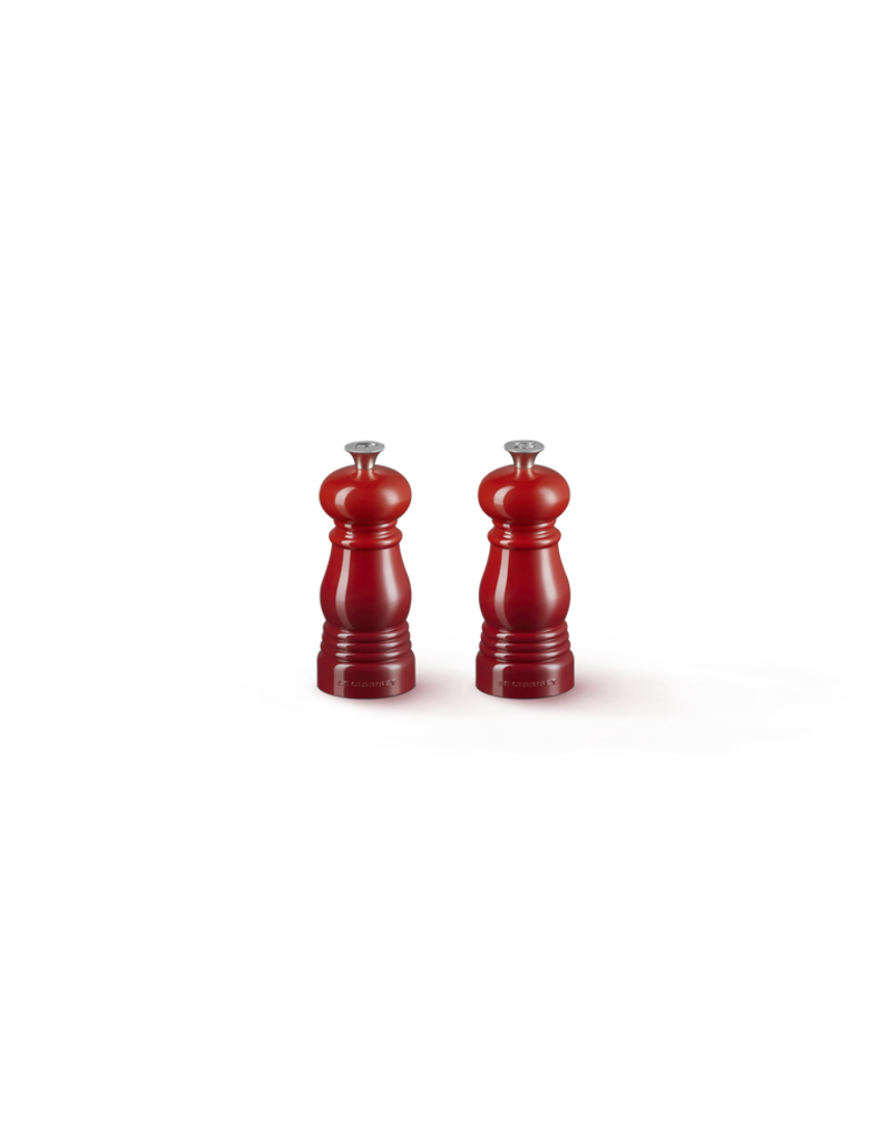 Kleine zout & pepermolen le creuset CERISE