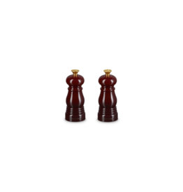 Kleine zout & pepermolen le creuset GARNET