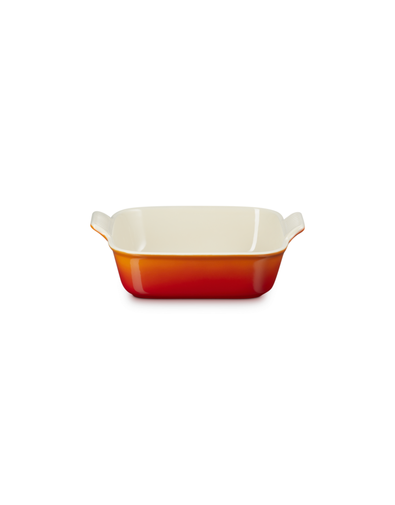 Le Creuset CREUSET OVENSCHAAL VIERKANT 23CM ORANEJEROOD