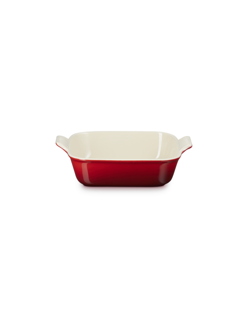 Le Creuset CREUSET OVENSCHAAL VIERKANT 23CM KERSENROOD