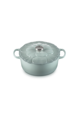 Le Creuset BRAAD/-STOOFPAN 26CM BLOESEM SEA SALT