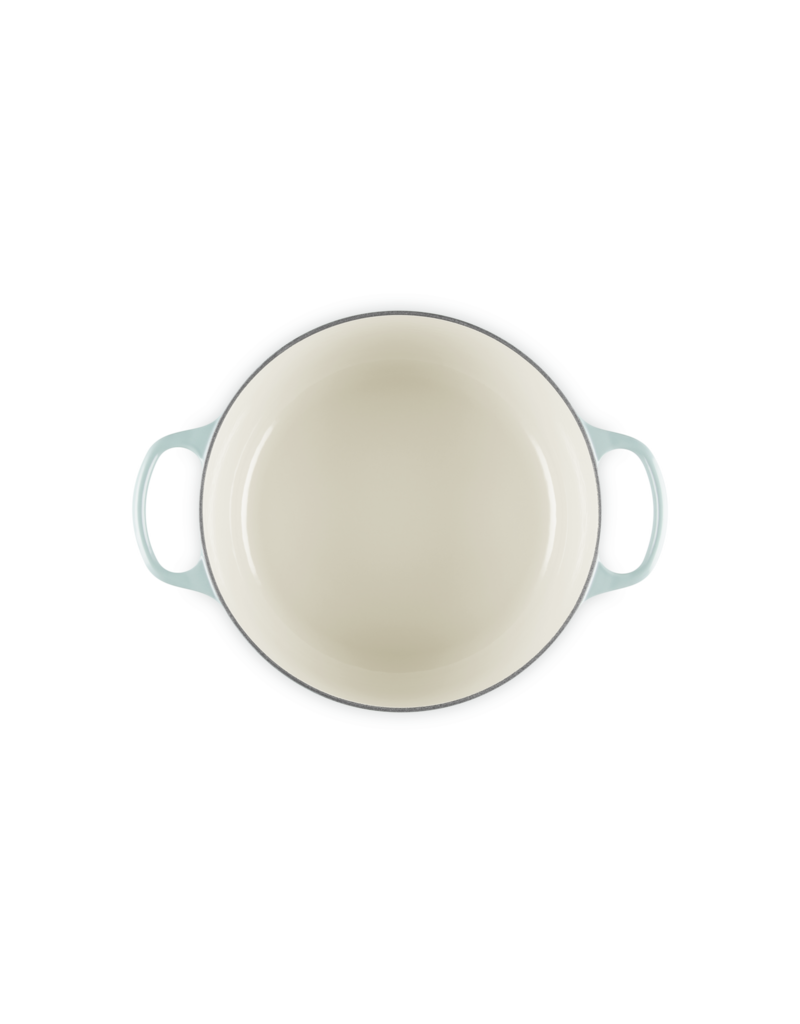 Le Creuset BRAAD/-STOOFPAN 26CM BLOESEM SEA SALT