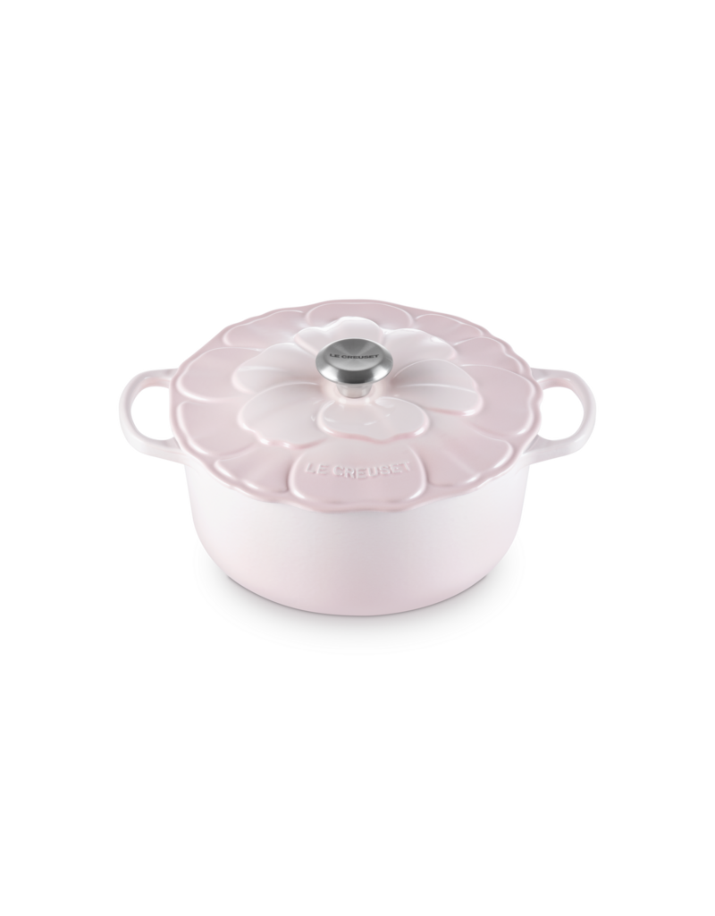 Le Creuset BRAAD/-STOOFPAN 26CM BLOESEM SHELL PINK