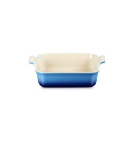 Le Creuset CREUSET OVENSCHAAL VIERKANT 23CM AZURE
