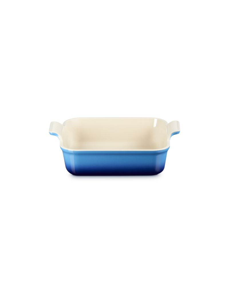 Le Creuset CREUSET OVENSCHAAL VIERKANT 23CM AZURE