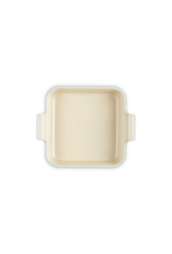 Le Creuset CREUSET OVENSCHAAL VIERKANT 23CM AZURE
