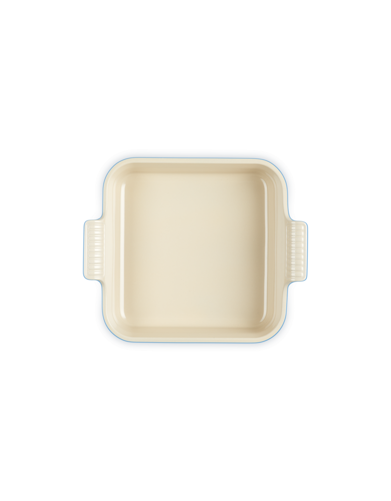 Le Creuset CREUSET OVENSCHAAL VIERKANT 23CM AZURE