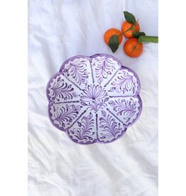 Lenta Living Lotus schaal paars