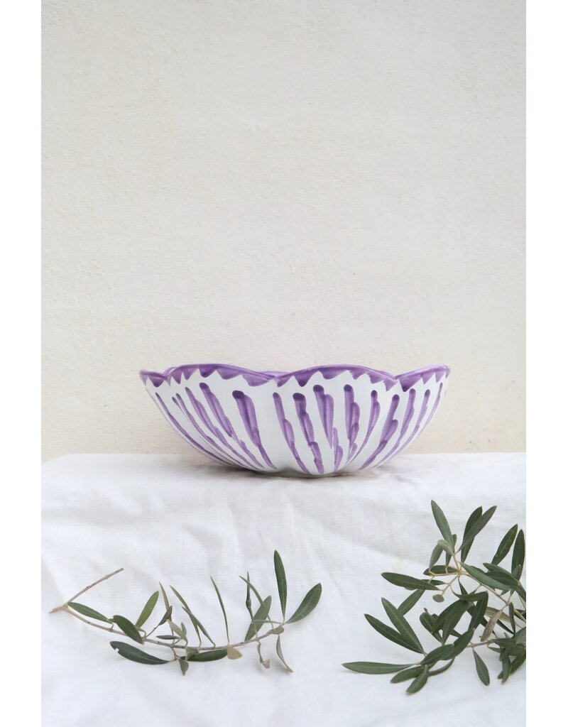 Lenta Living Lotus schaal paars