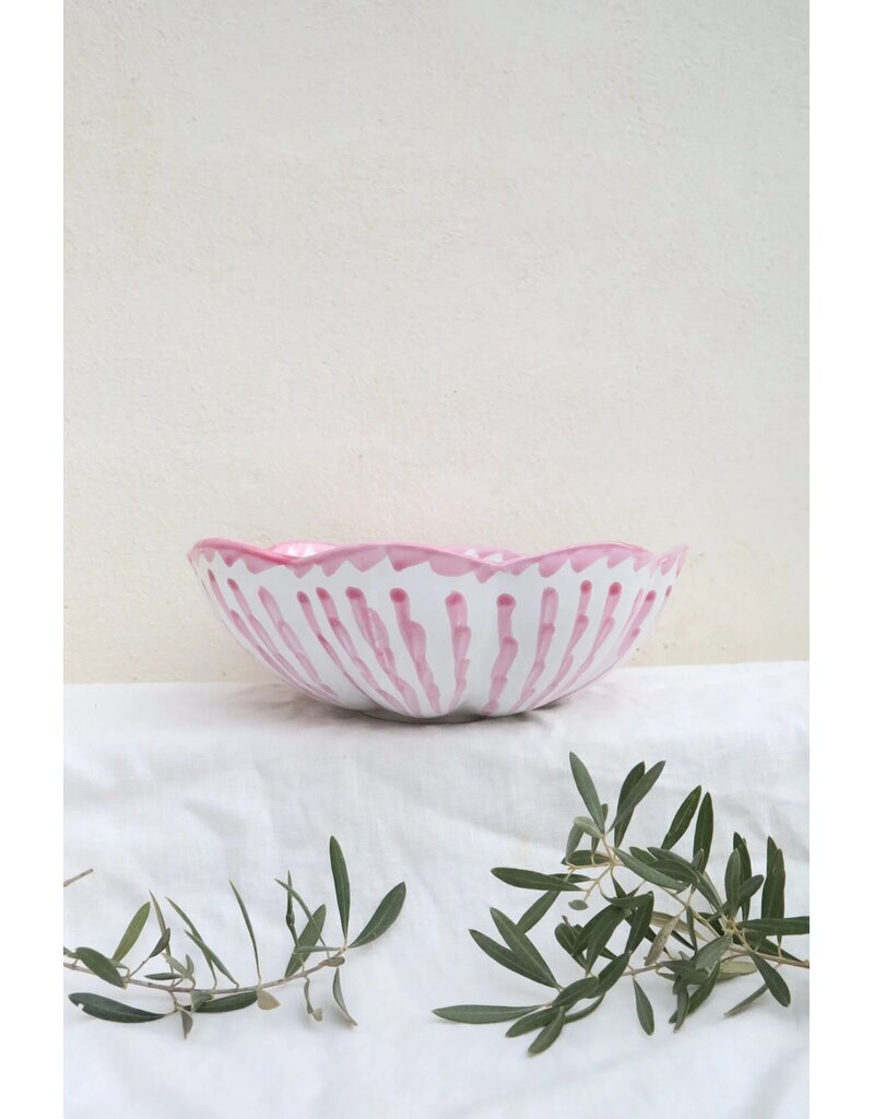 Lenta Living Lotus schaal roze
