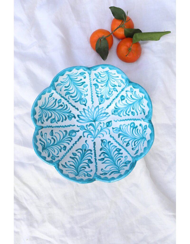 Lenta Living Lotus schaal azul