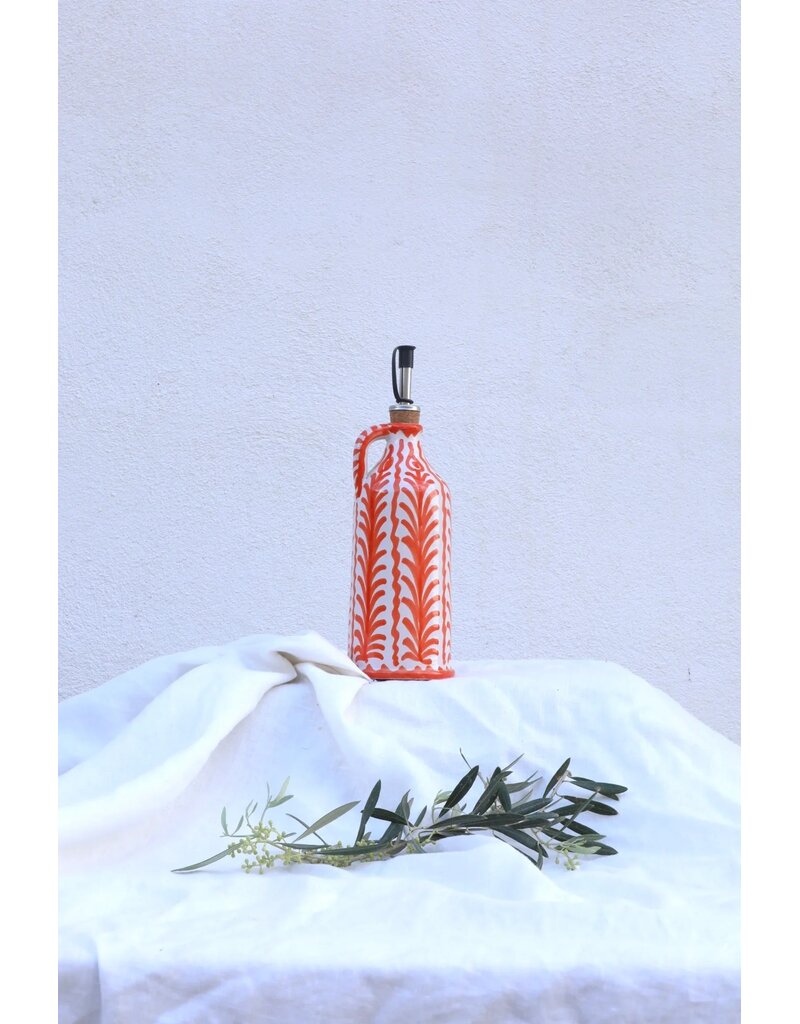 Lenta Living Olijfoliekan granada 400ml naranja