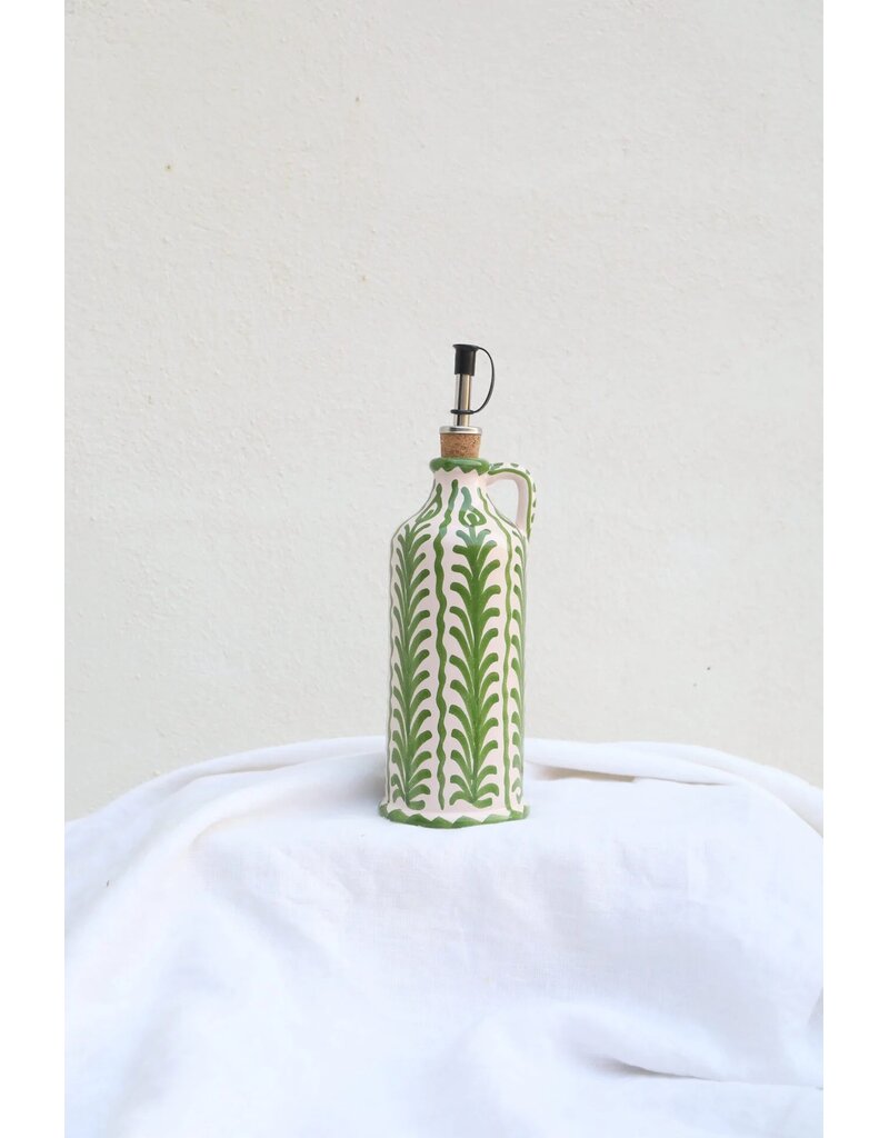 Lenta Living Olijfoliekan granada 400ml groen