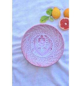 Lenta Living Fruit/saladeschaal 30cm granada roze