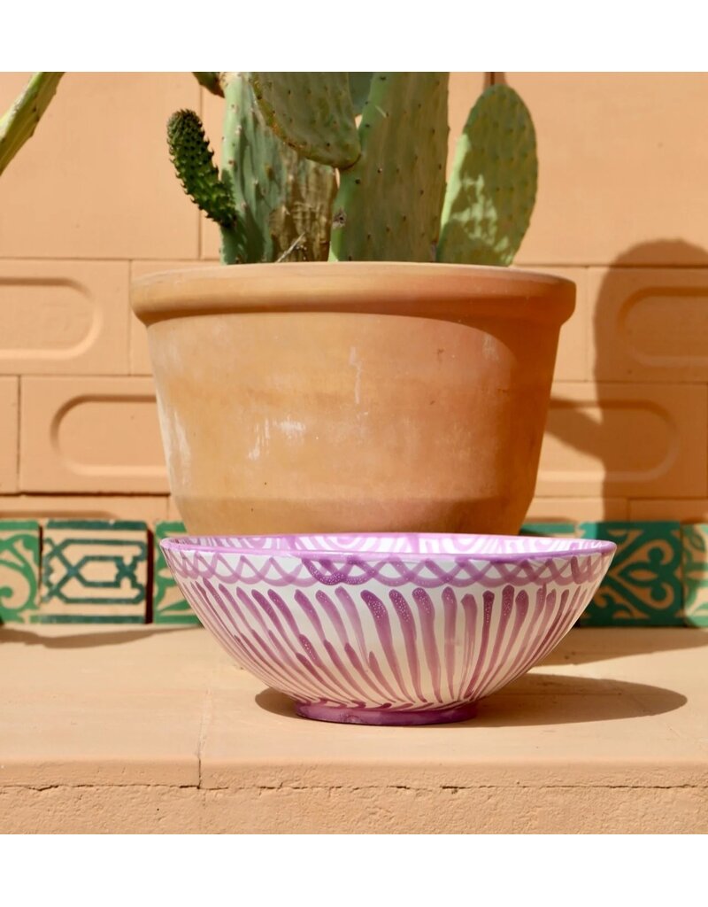 Lenta Living Fruit/saladeschaal 30cm granada lila