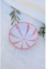 Lenta Living Ontbijtbowl 14cm granada stripe roze