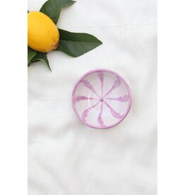 Lenta Living Tapas schaaltje 10cm stripe lila
