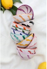 Lenta Living Tapas schaaltje 10cm stripe naranja