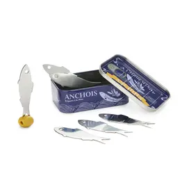 Snack vorkjes 6stuks anjovis