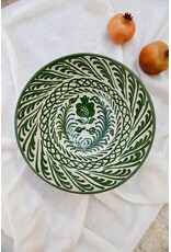 Lenta Living Fruit/saladeschaal 30cm granada olive