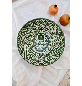 Lenta Living Fruit/saladeschaal 30cm granada olive