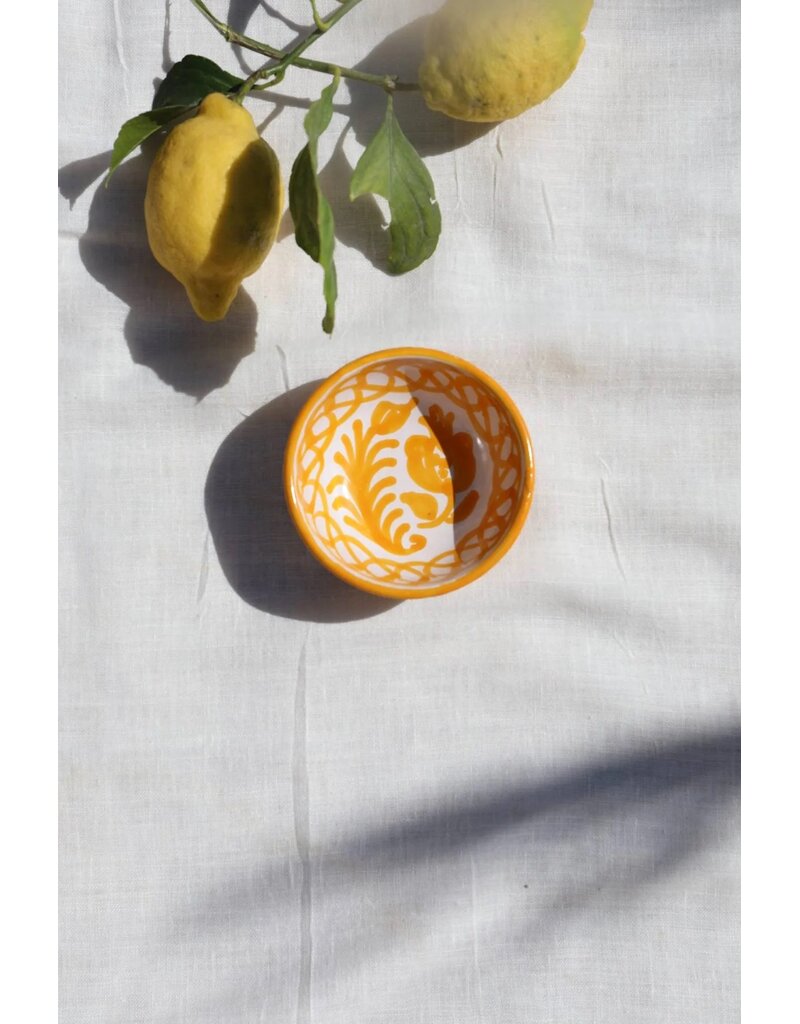 Lenta Living Tapas schaaltje 10cm pomegranate geel