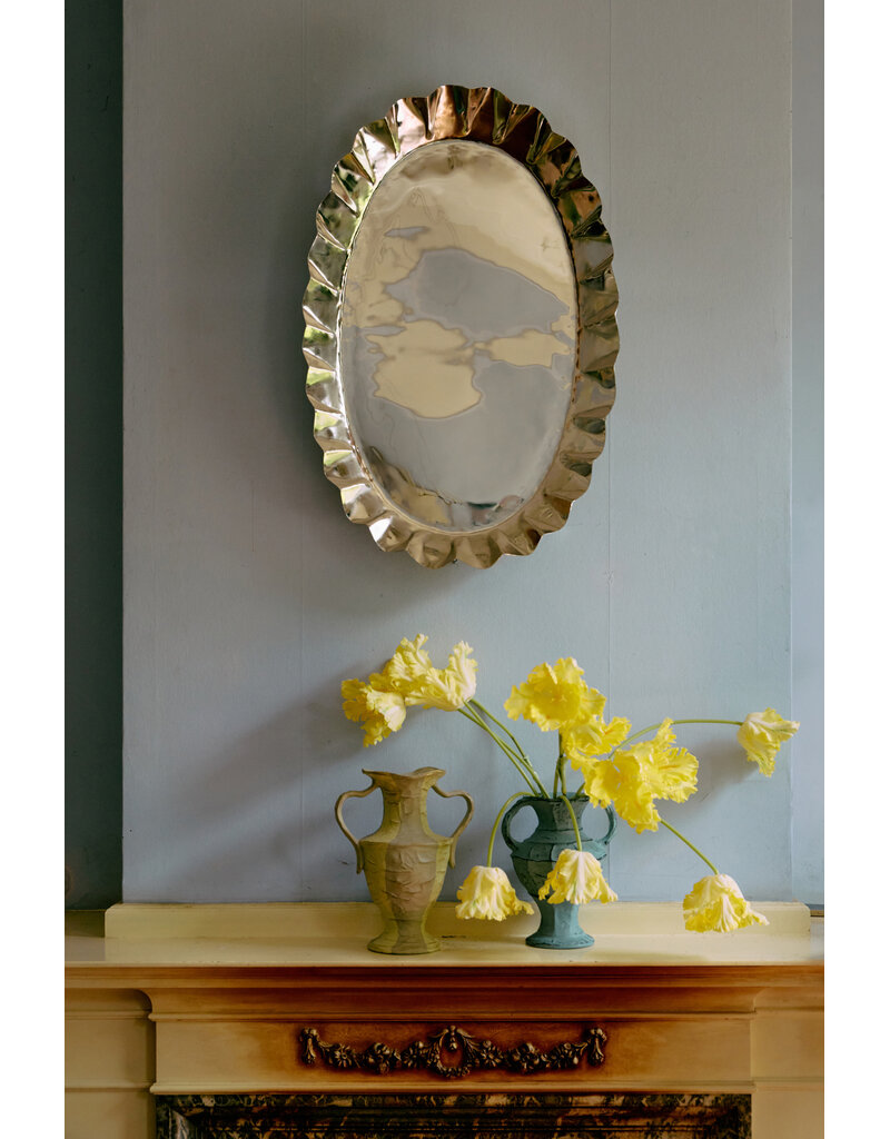 HKLIVING New Classics vase cream stripes