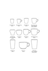 HKLIVING 70's Latte mug ''Arctic" Hk Living