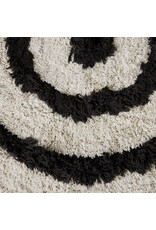 HKLIVING Round Bath mat monochrome 80 cm
