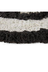 HKLIVING Round Bath mat monochrome 80 cm