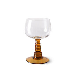 HKLIVING Swirl wine high OCHRE