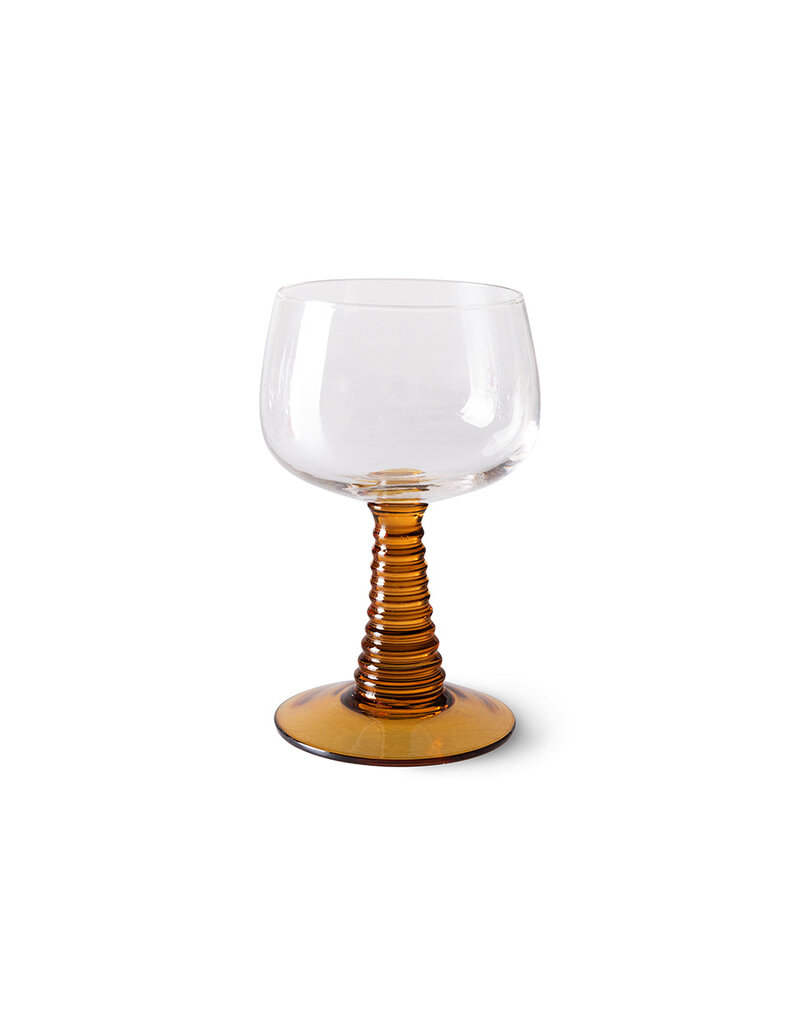 HKLIVING Swirl wine high OCHRE