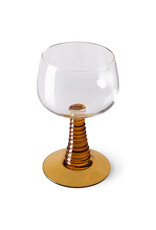 HKLIVING Swirl wine high OCHRE