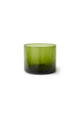 HKLIVING Tube glass OLIVE