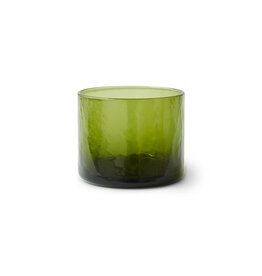 HKLIVING Tube glass OLIVE