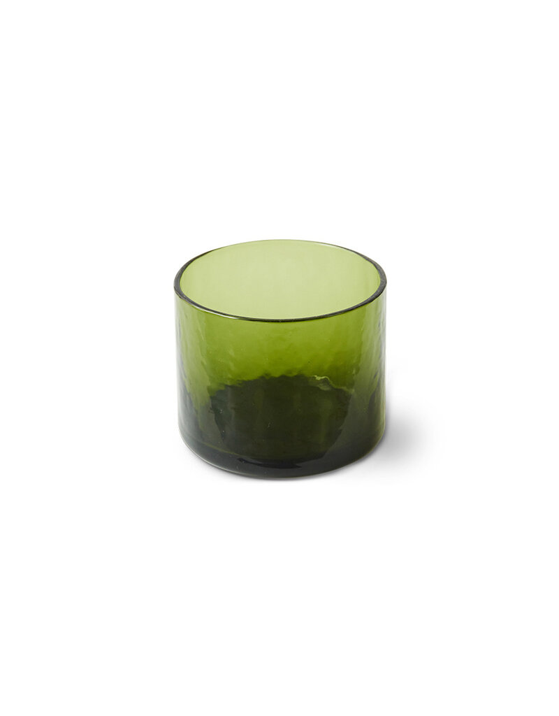 HKLIVING Tube glass OLIVE