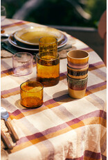 HKLIVING Tube glass AMBER
