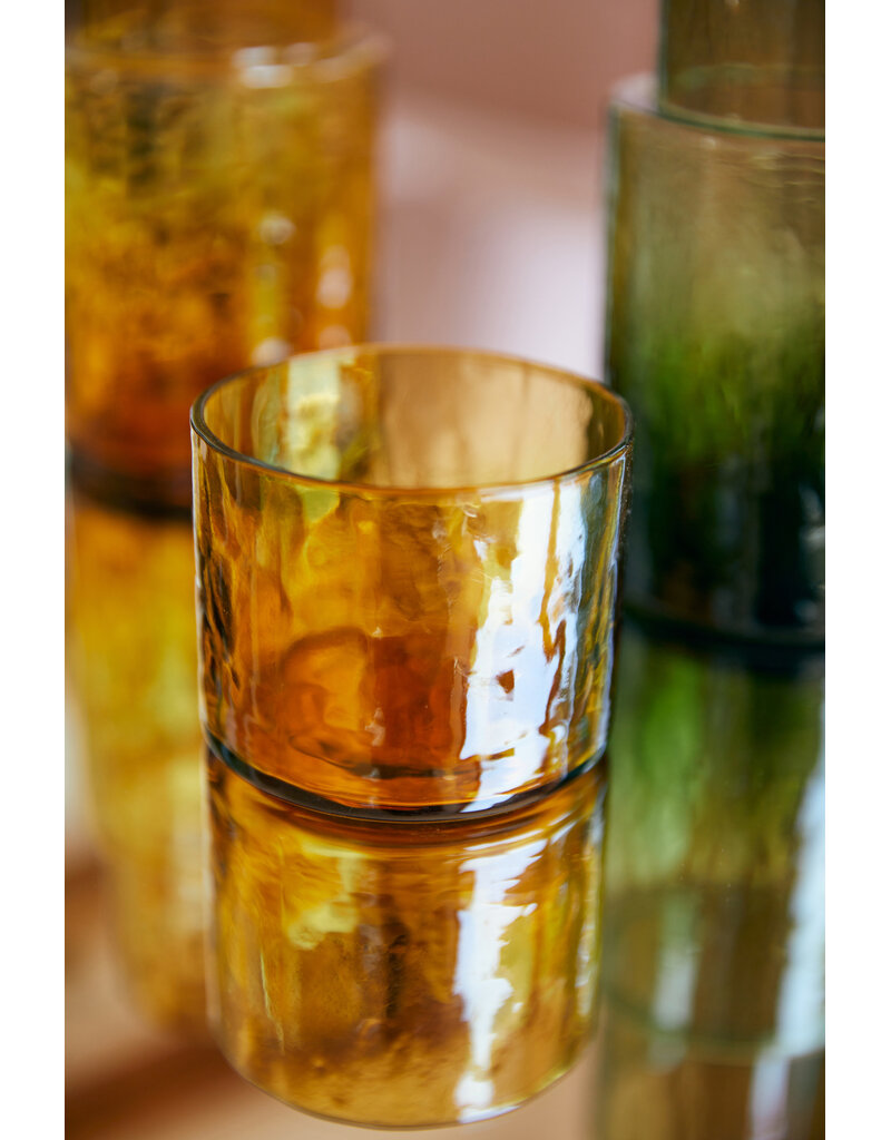 HKLIVING Tube glass AMBER