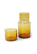 HKLIVING Tube carafe AMBER