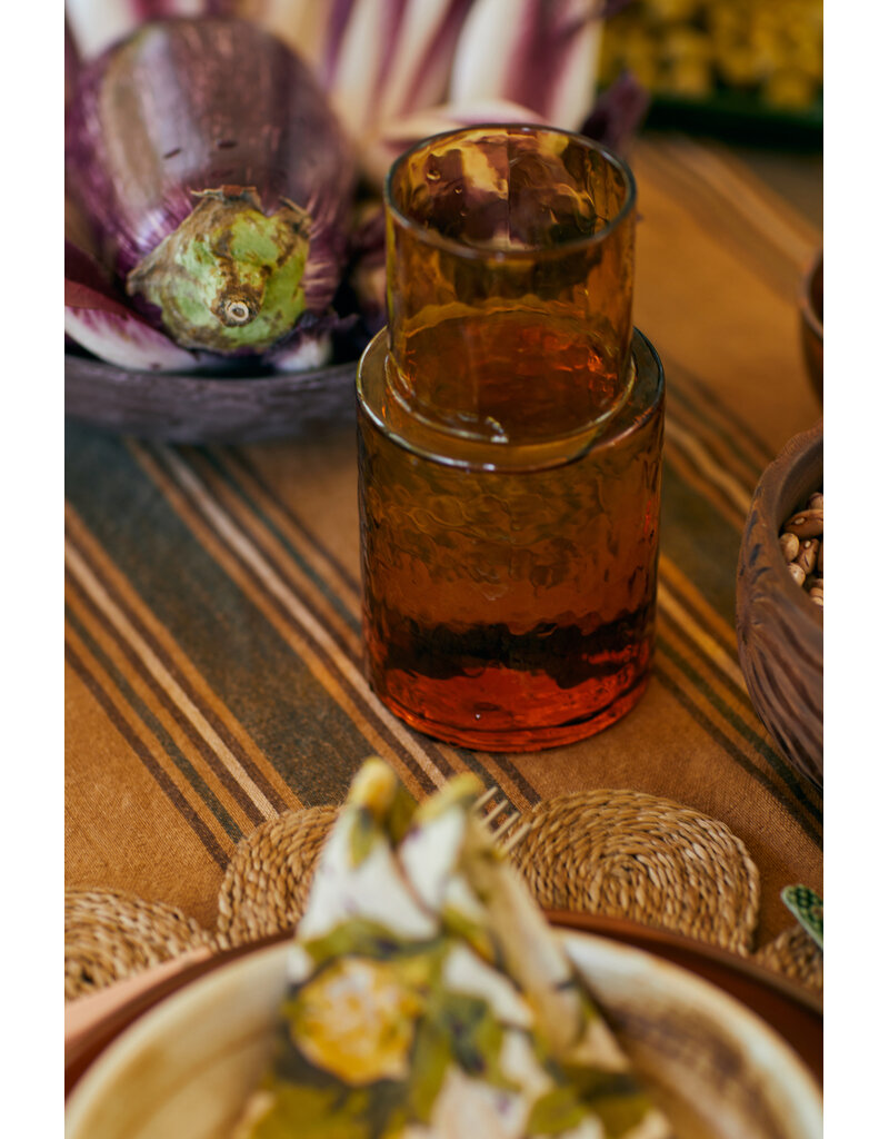 HKLIVING Tube carafe AMBER