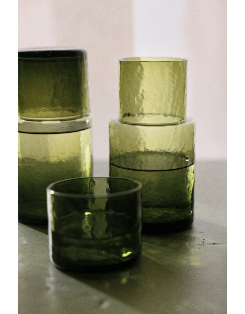 HKLIVING Tube carafe OLIVE