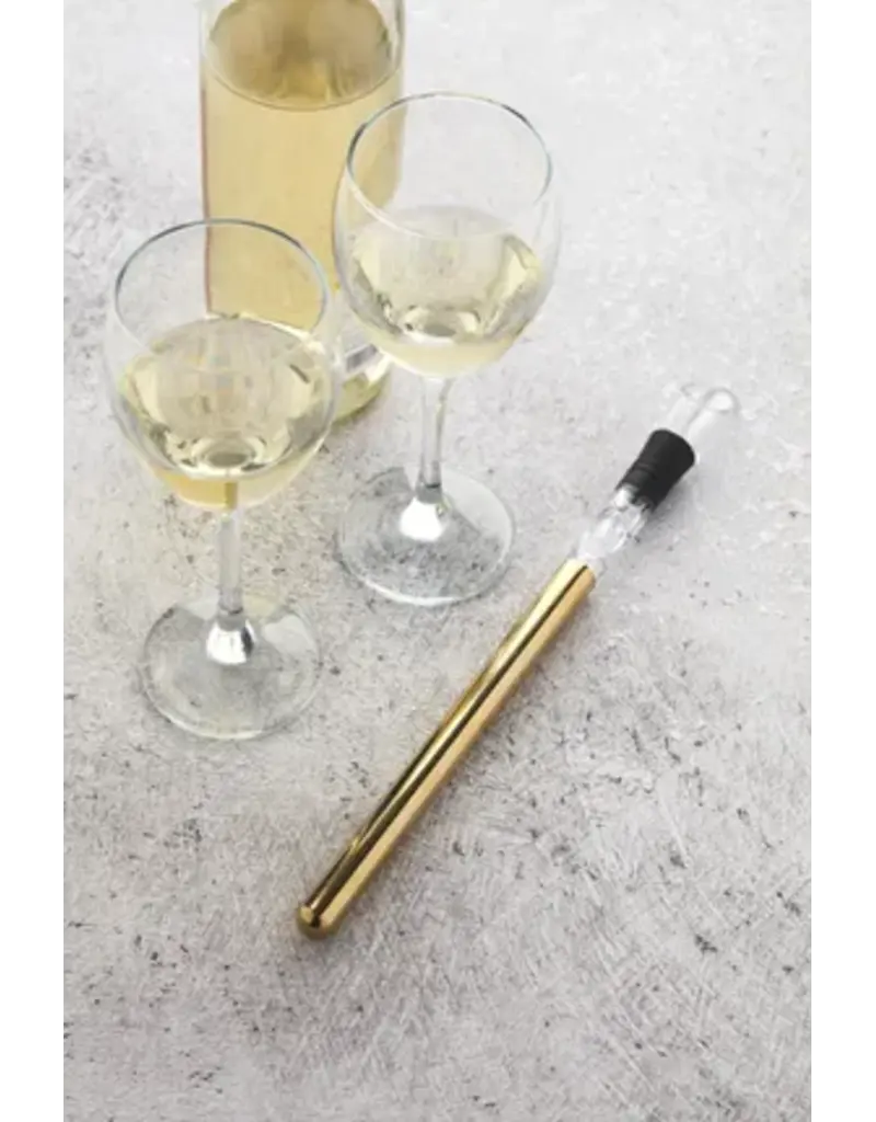 Wijnkoelstick goud  31,5 cm