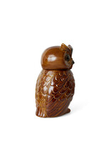HKLIVING Owl jar ROASTED