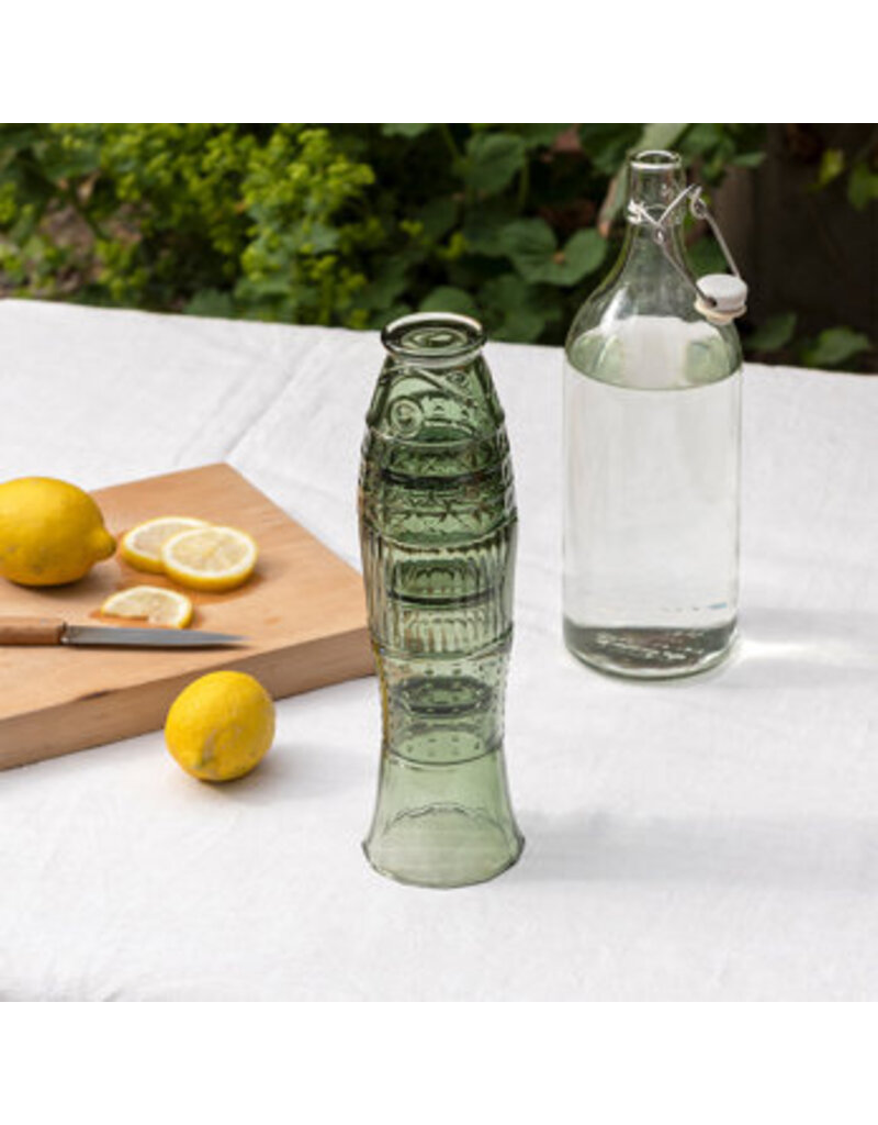Rex London Rex stacking glass tumblers fish green