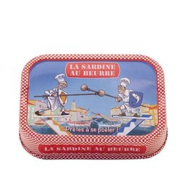 La sardine au beurre met peterselie
