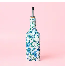 Oliefles middenblauw koraal