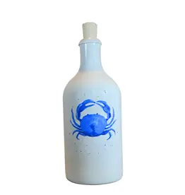 Oliefles krab blauw