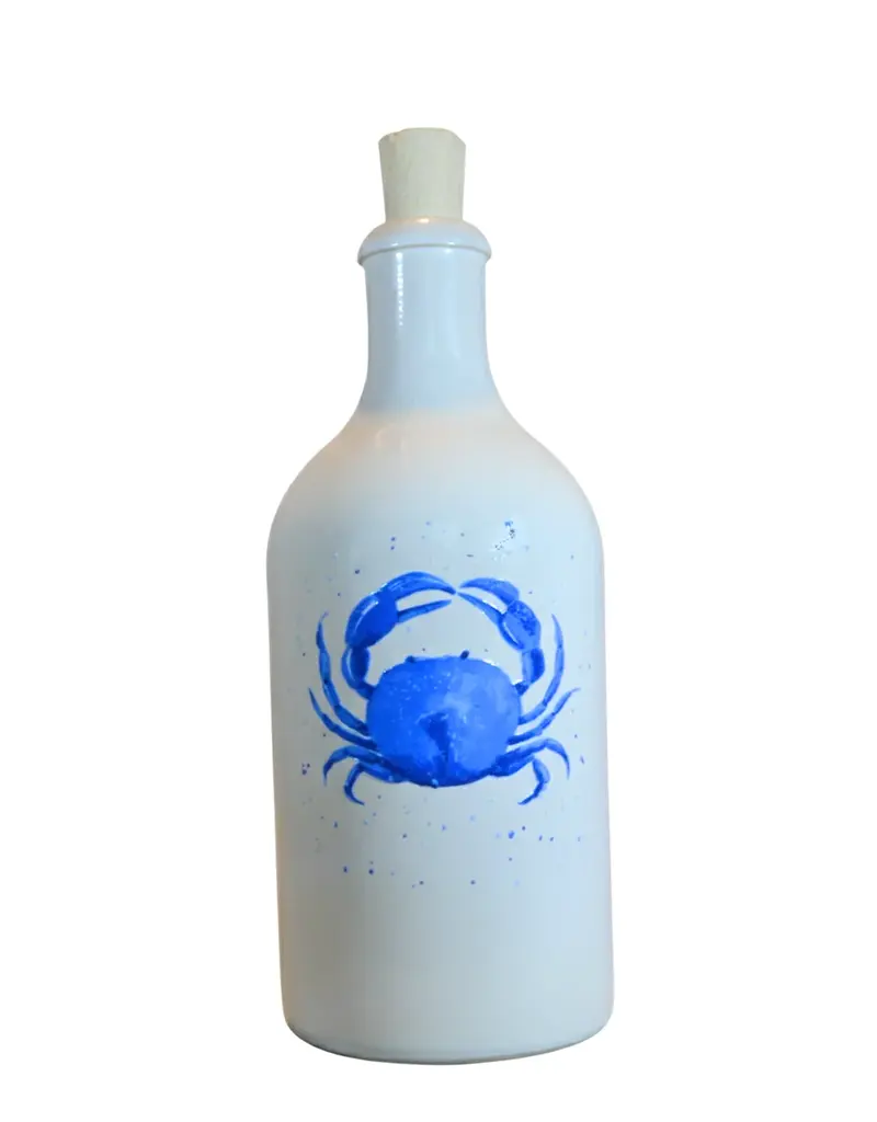Oliefles krab blauw