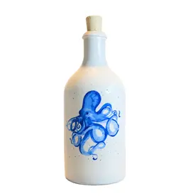 Oliefles pulpo blauw