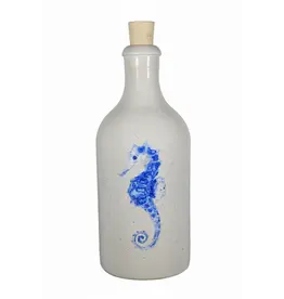 Oliefles zeepaardje blauw